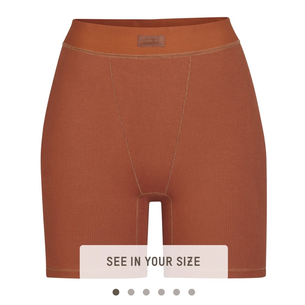 Skims soft lounge boxer in copper